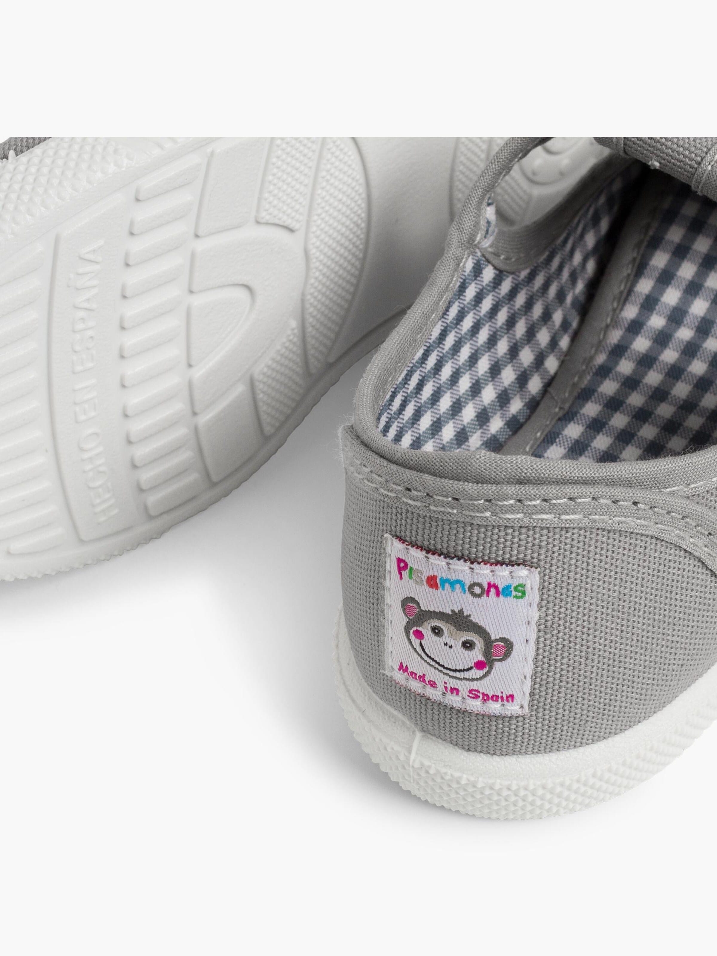Pisamonas - Zapatos primeros pasos en gris