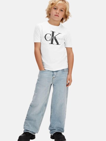 T-Shirt Calvin Klein Kids en blanc