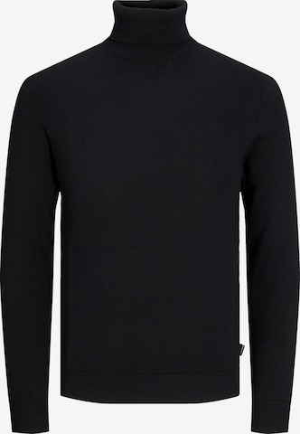 JACK & JONES Pullover 'Emil Knit' in Schwarz: Vorderseite