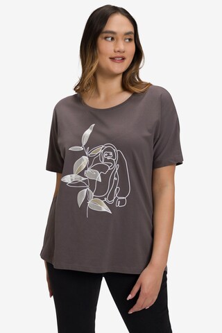 Ulla Popken Shirt in Grey: front