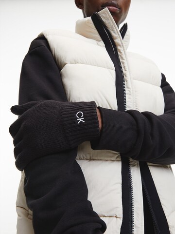Calvin Klein Full finger gloves in Black