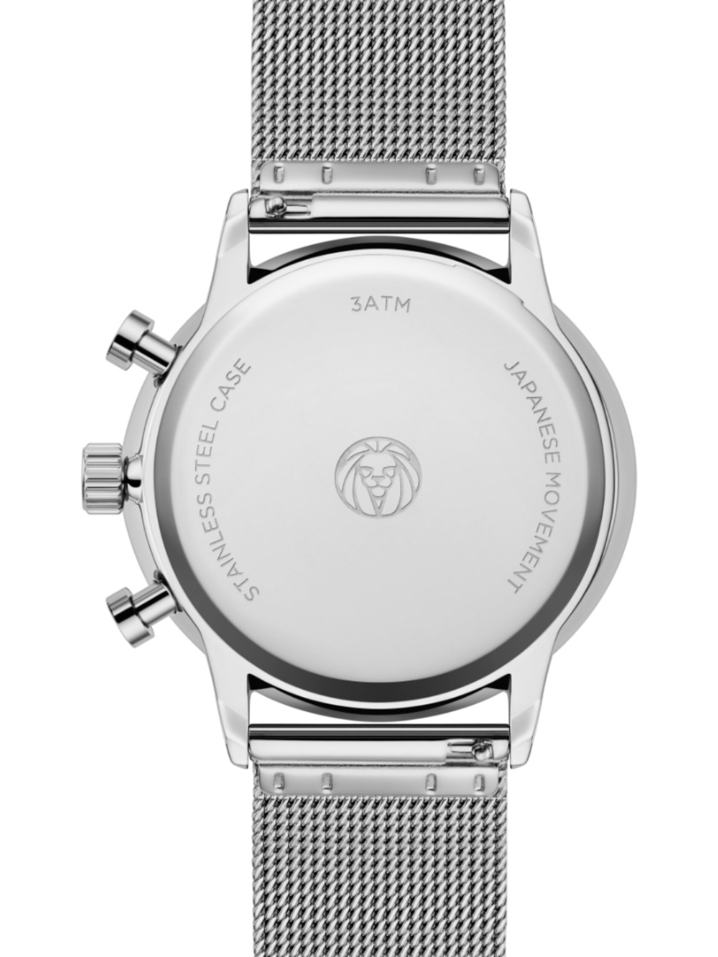 Lucleon Analog watch 'Laurens' in Silver