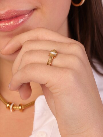 Lucardi Ring in Gold