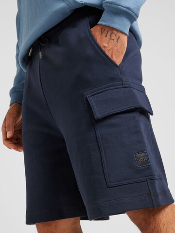 BOSS Regular Shorts 'Se' in Blau