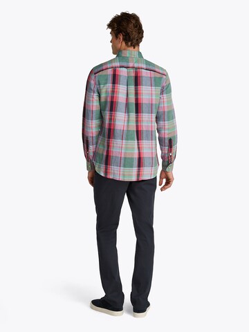 Regular fit Cămașă 'MADRAS' de la TOMMY HILFIGER pe verde