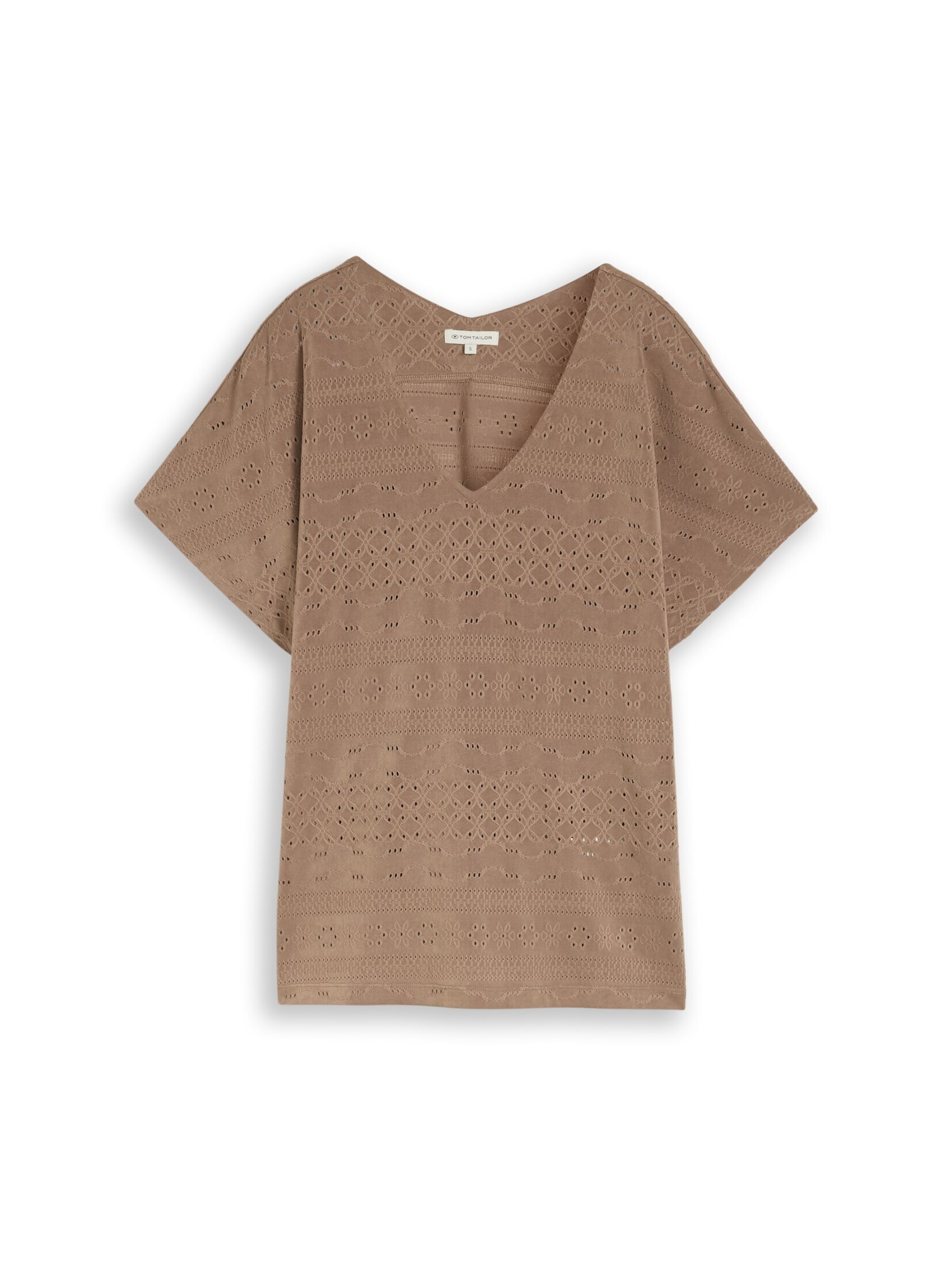 TOM TAILOR Shirt in Grijs: voorkant