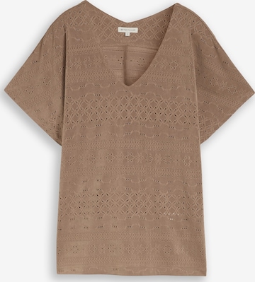 T-shirt TOM TAILOR en gris : devant