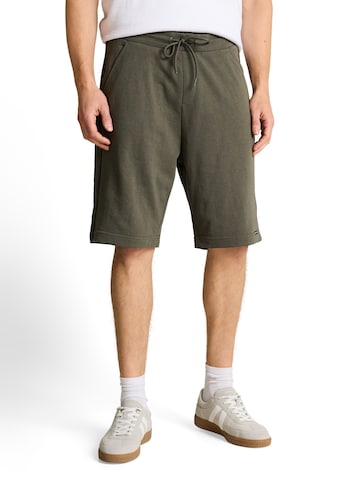 TOM TAILOR - regular Pantalón en verde: frente