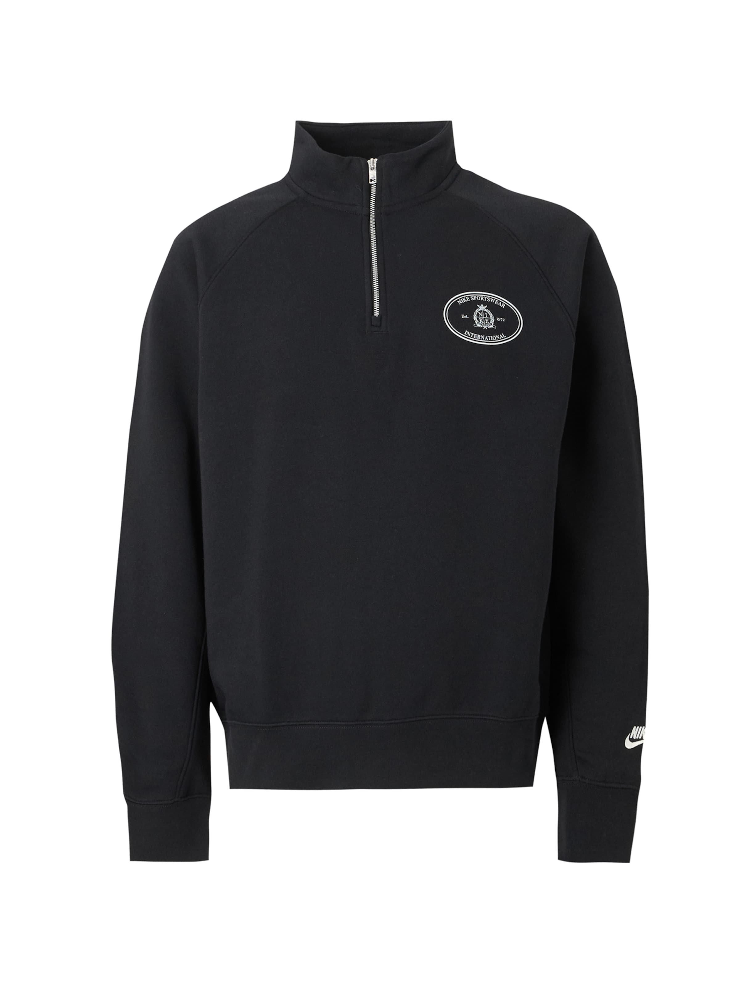 Felpa 'Sportswear Club' di Nike Sportswear in nero: frontale