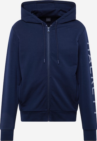 Hackett London Кофта на молнии 'ESSENTIAL' в Синий: спереди