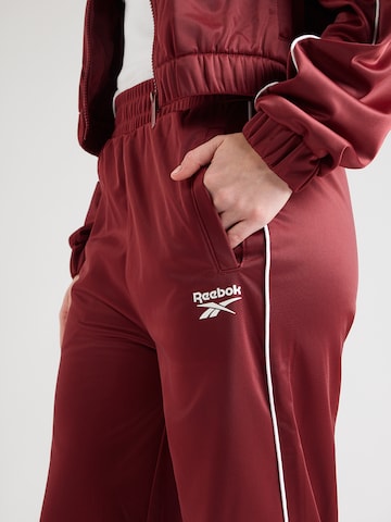 Reebok Joggingdragt 'JUSTINE' i rød