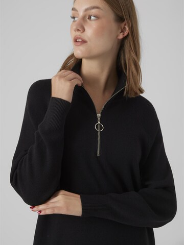 Robes en maille 'Goldneedle' VERO MODA en noir