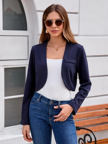 Yesfashion Marynarka w kolorze niebieski