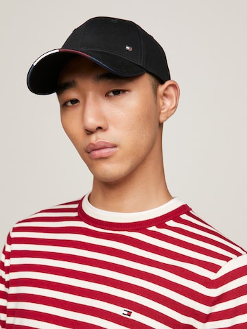 Casquette TOMMY HILFIGER en noir : devant