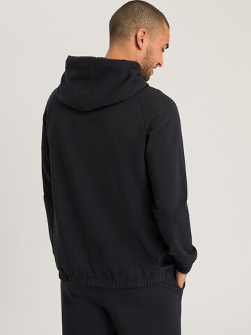 Hanro Sweatshirt ' Natural ' in Black