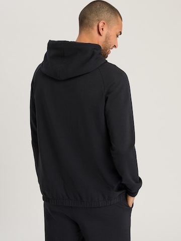 Hanro Sweatshirt ' Natural ' in Black