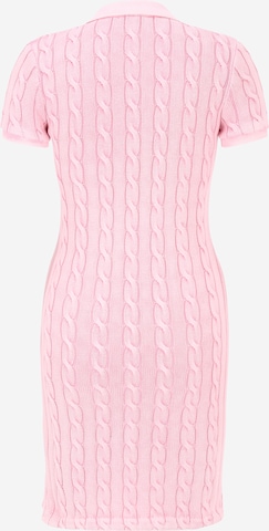 Polo Ralph Lauren Kootud kleit, värv roosa