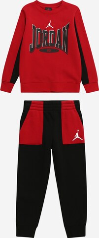 Jordan Joggingpak 'RETRO' in Rood: voorkant