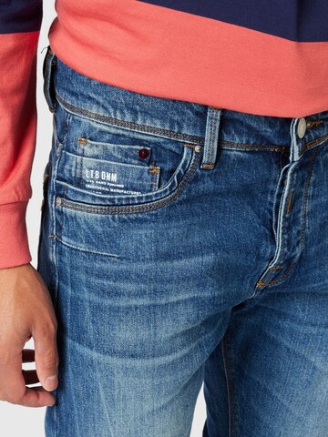 LTB Slimfit Jeans 'SERVANDO' in Blauw