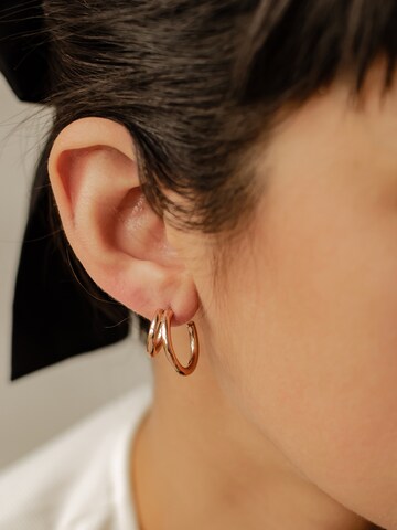 Hey Happiness Ohrringe 'Doppel' in Gold