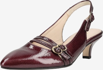 GABOR Slingpumps in Rood: voorkant