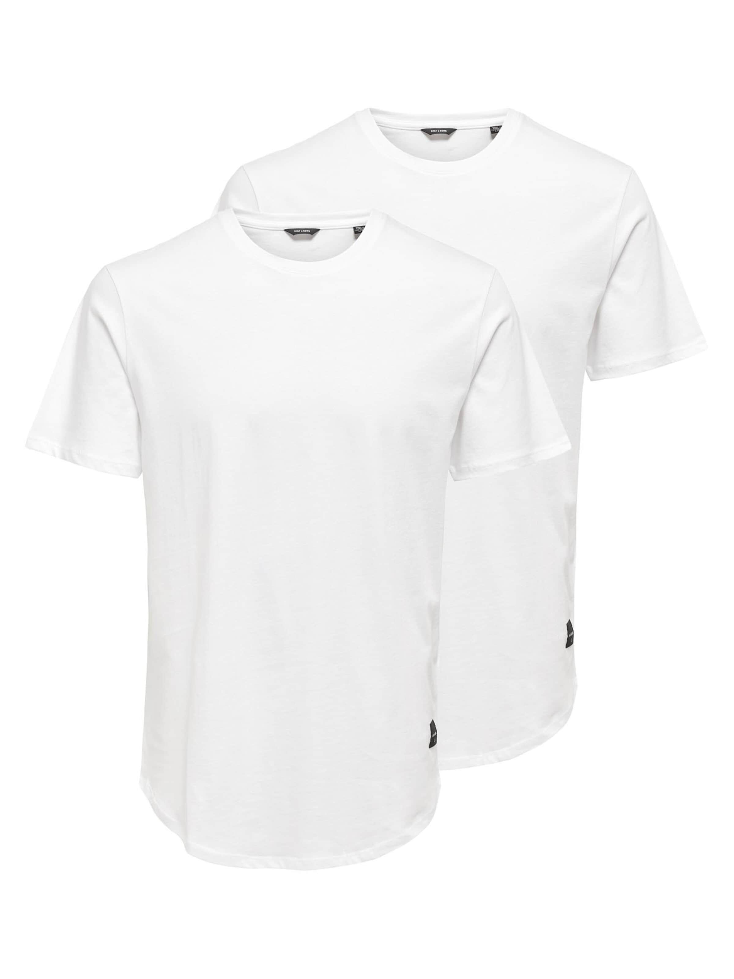 Only & Sons Shirt 'Matt'‌‌‌‌‌ in Weiß: Vorderseite