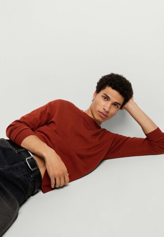 Pepe Jeans - Jersey 'Andre' en naranja: frente