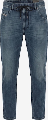 Jeans '2030 D-KROOLEY JOGGJEANS Superstretch & Supersoft' di DIESEL in verde: frontale
