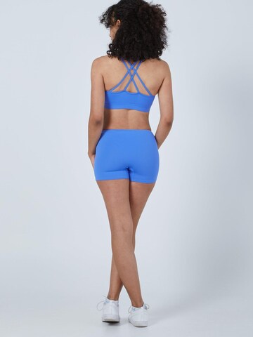 SPORTKIND Skinny Sporthose 'Short Tights'‌‌‌‌‌‌‌ in Blau