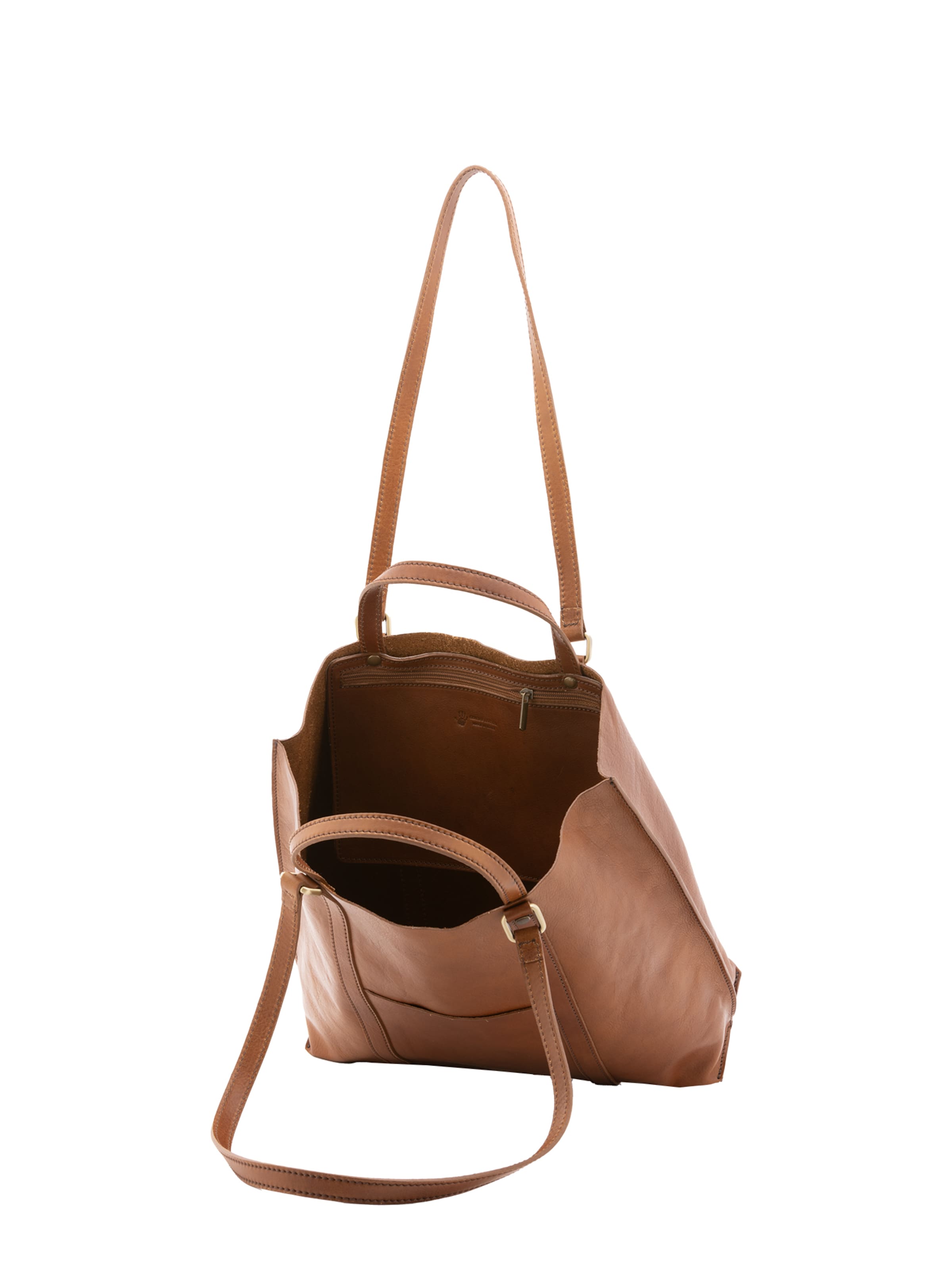 Borsa a spalla di Viola Castellani in marrone