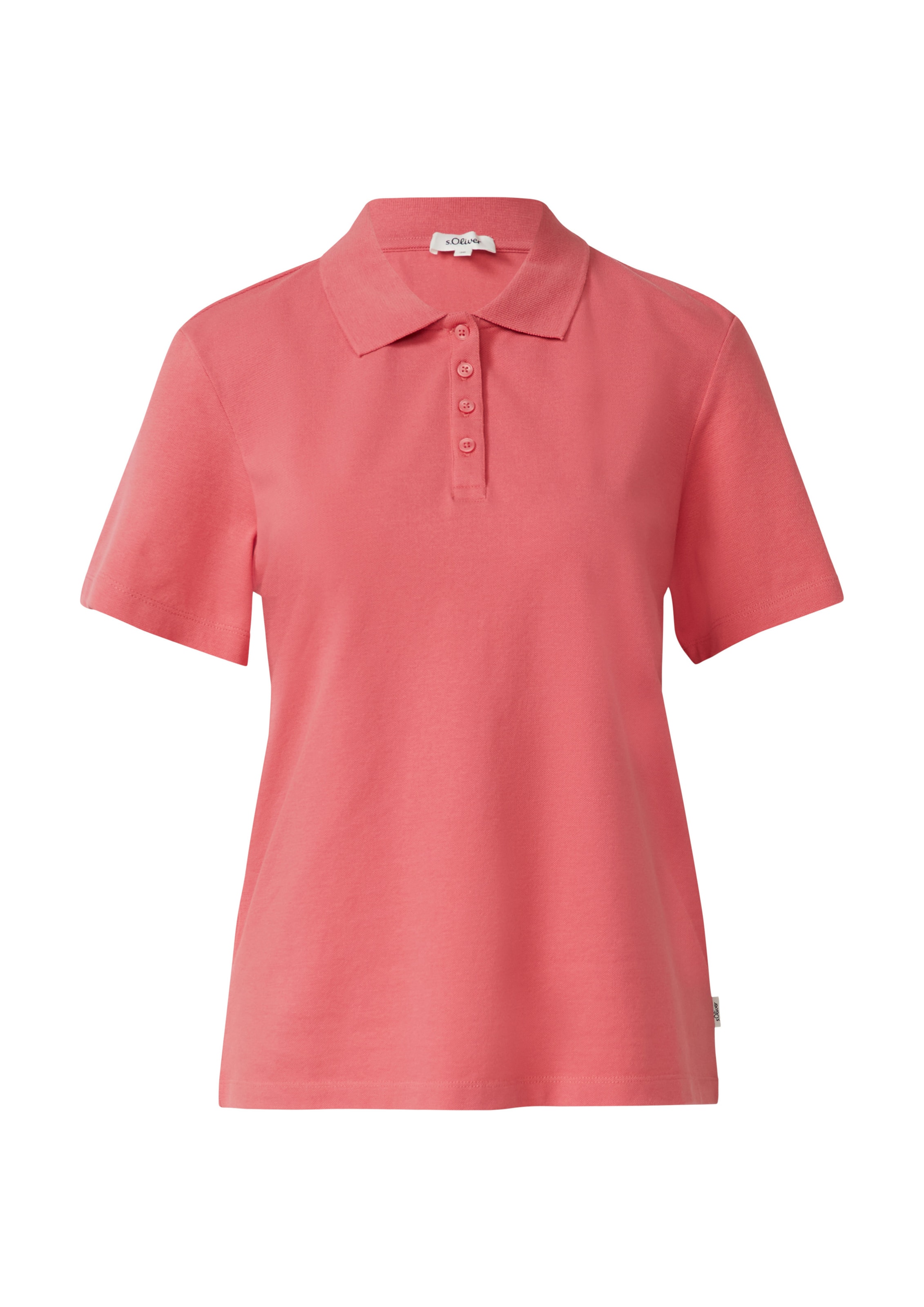 s.Oliver Polo-Shirt in Pink: Vorderseite