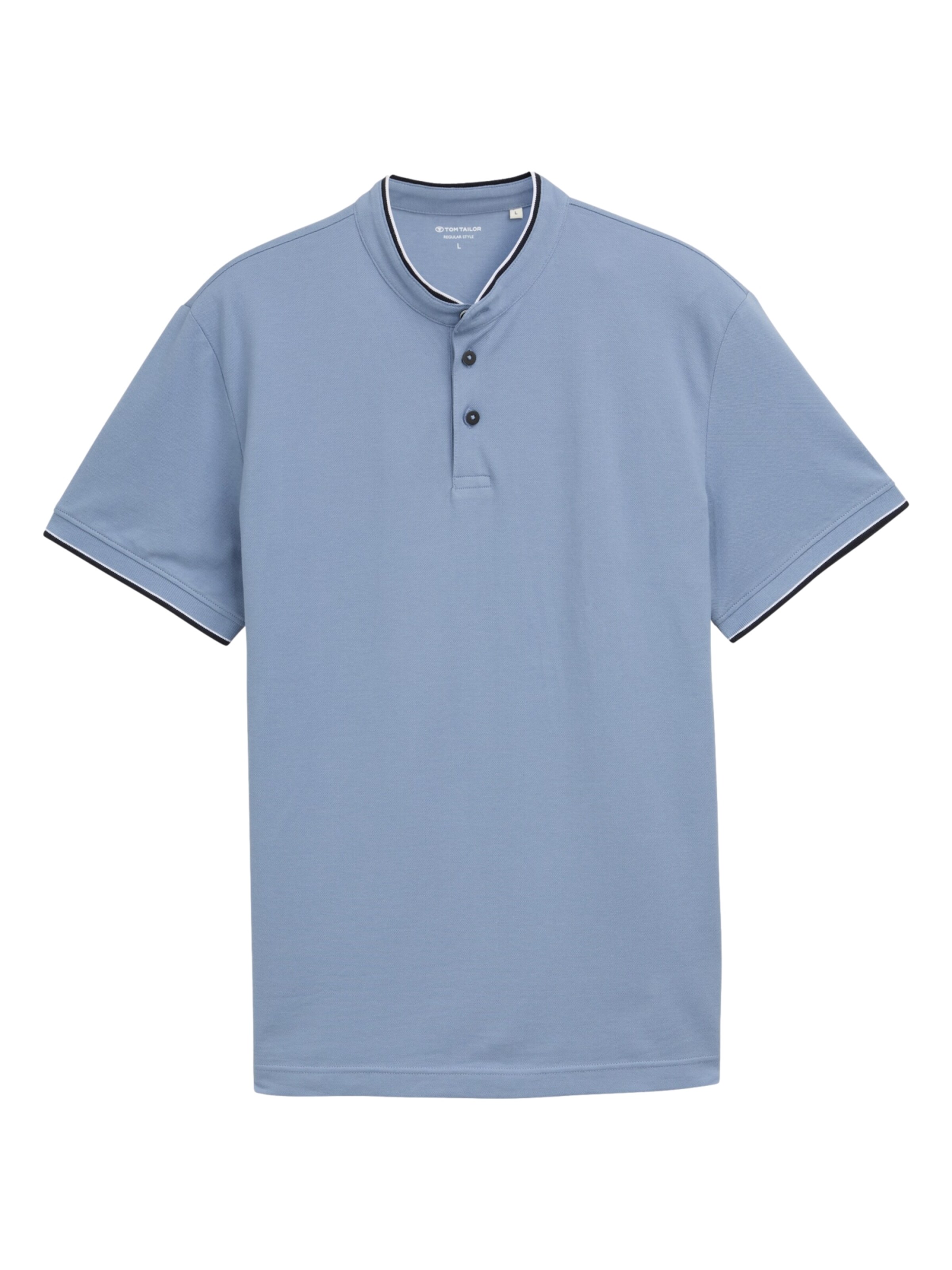 TOM TAILOR Poloshirt in Blau: Vorderseite