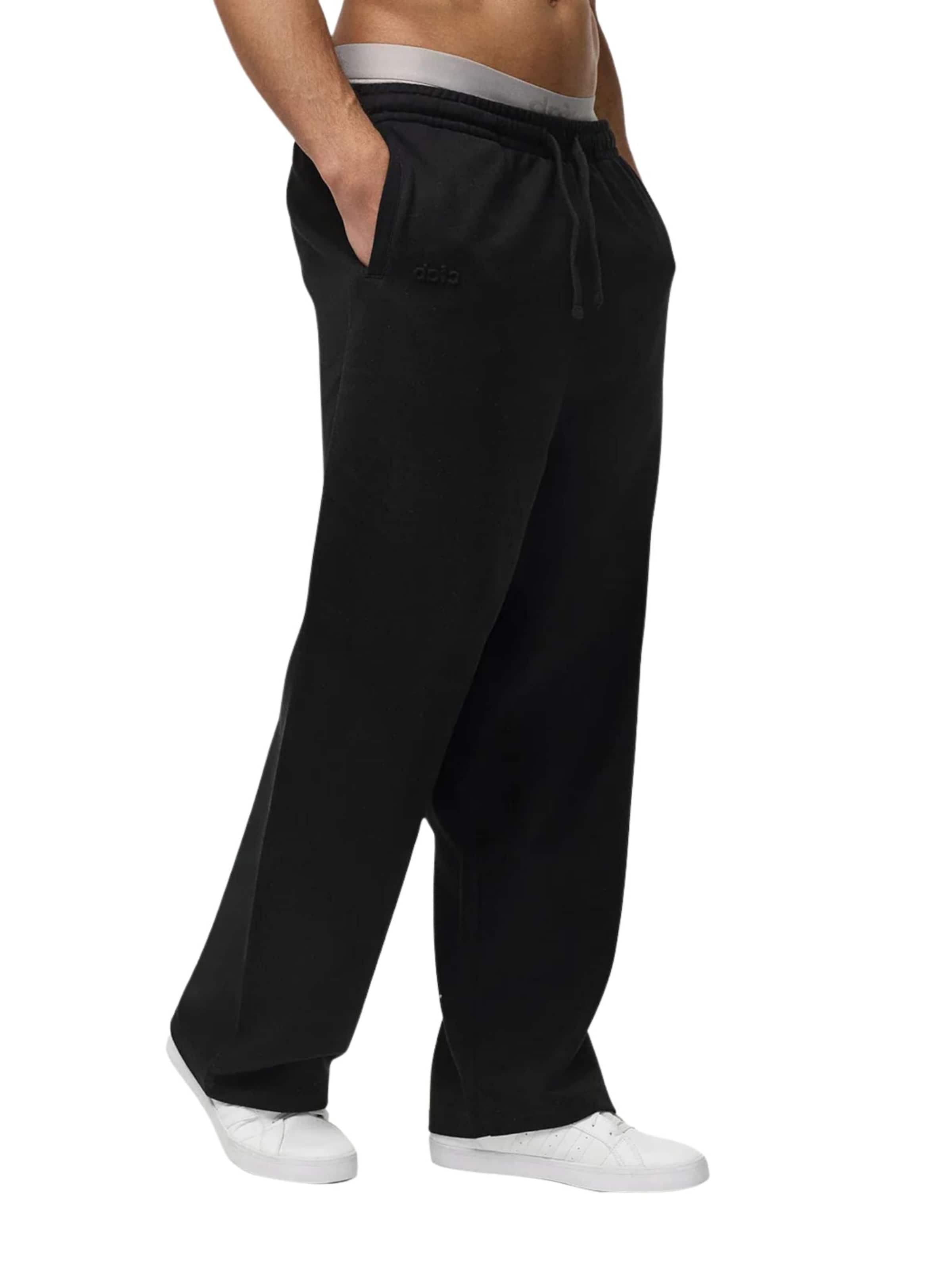 cfab (formerly creamy fabrics) Regular Hose 'Relaxed Straight'‌ in Schwarz
