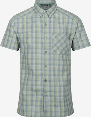 REGATTA Athletic Button Up Shirt 'Kalambo VII' in Grey: front