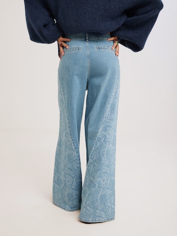 Wide leg Jeans di Kamila Šikl in blu