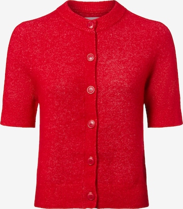 Cardigan 'Noura' Samsøe Samsøe en rouge : devant