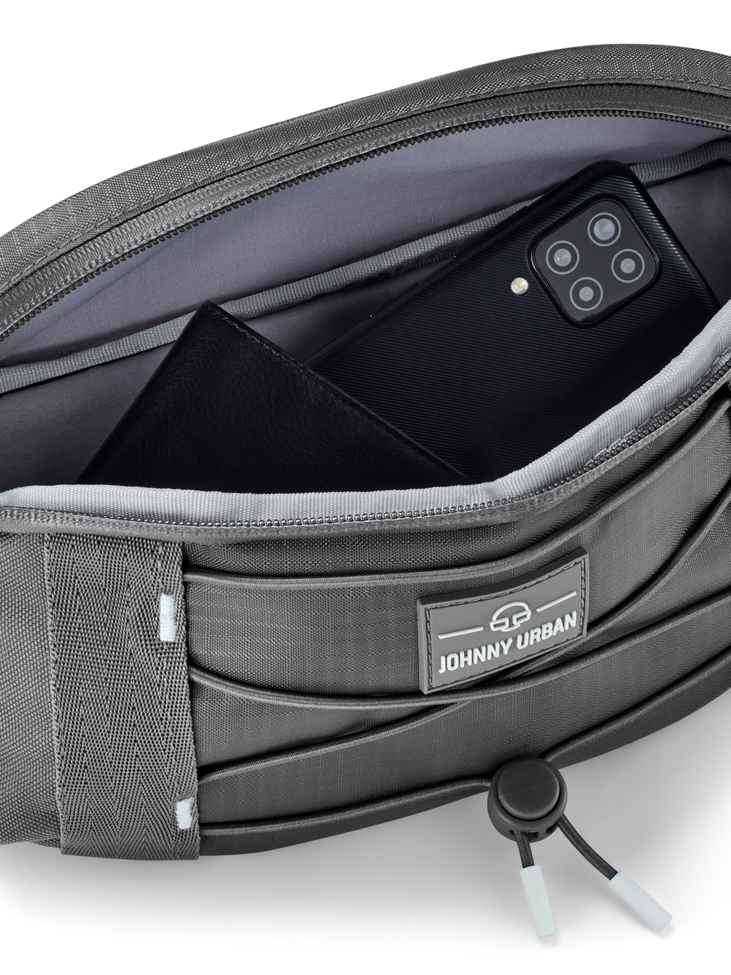 Johnny Urban Поясная сумка 'Devin' в Серый