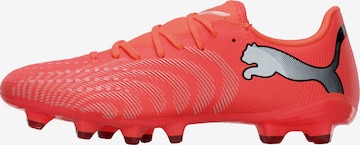 PUMA Jalkapallokengät 'Future 9 Play' värissä punainen: etupuoli