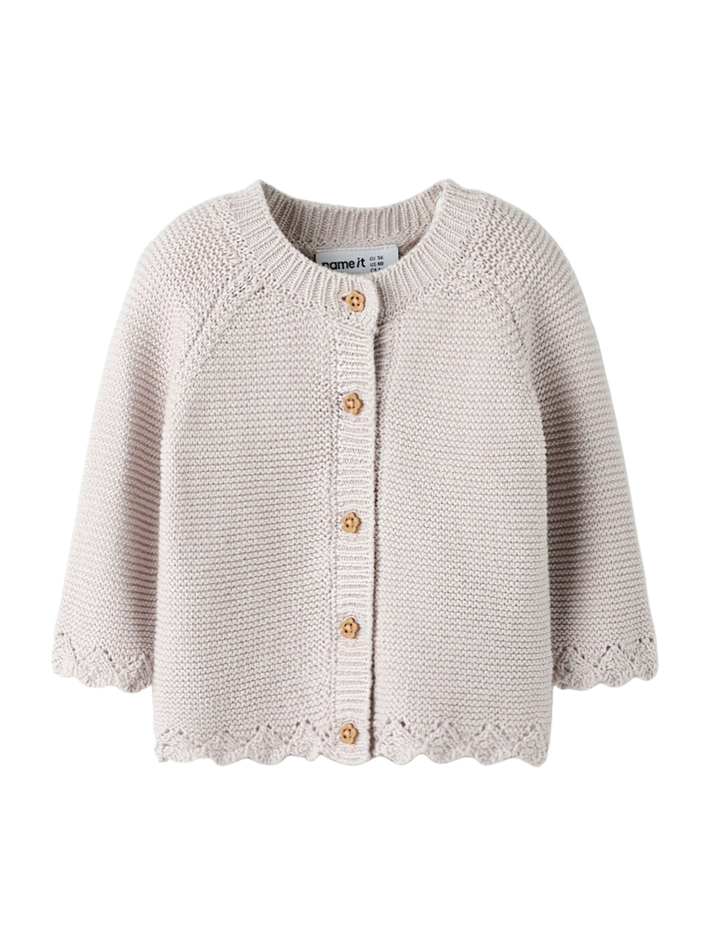 NAME IT - Cárdigan 'NBFBALSALMI' en lila: frente