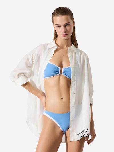 Camicia da donna 'OVERSIZED BEACHSHIRT B2W46034' in XS KARL LAGERFELD JEANS di colore crema, Visualizzazione prodotti