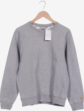 Carhartt WIP Sweatshirt & Zip-Up Hoodie in M in Grey: front