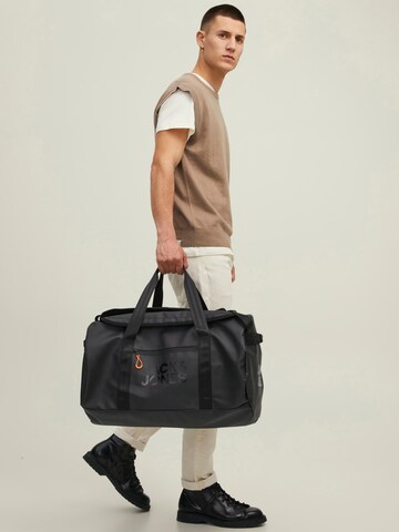 JACK & JONES Travel bag in Black