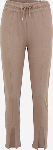 Missguided Petite Slim fit Trousers in Brown: front