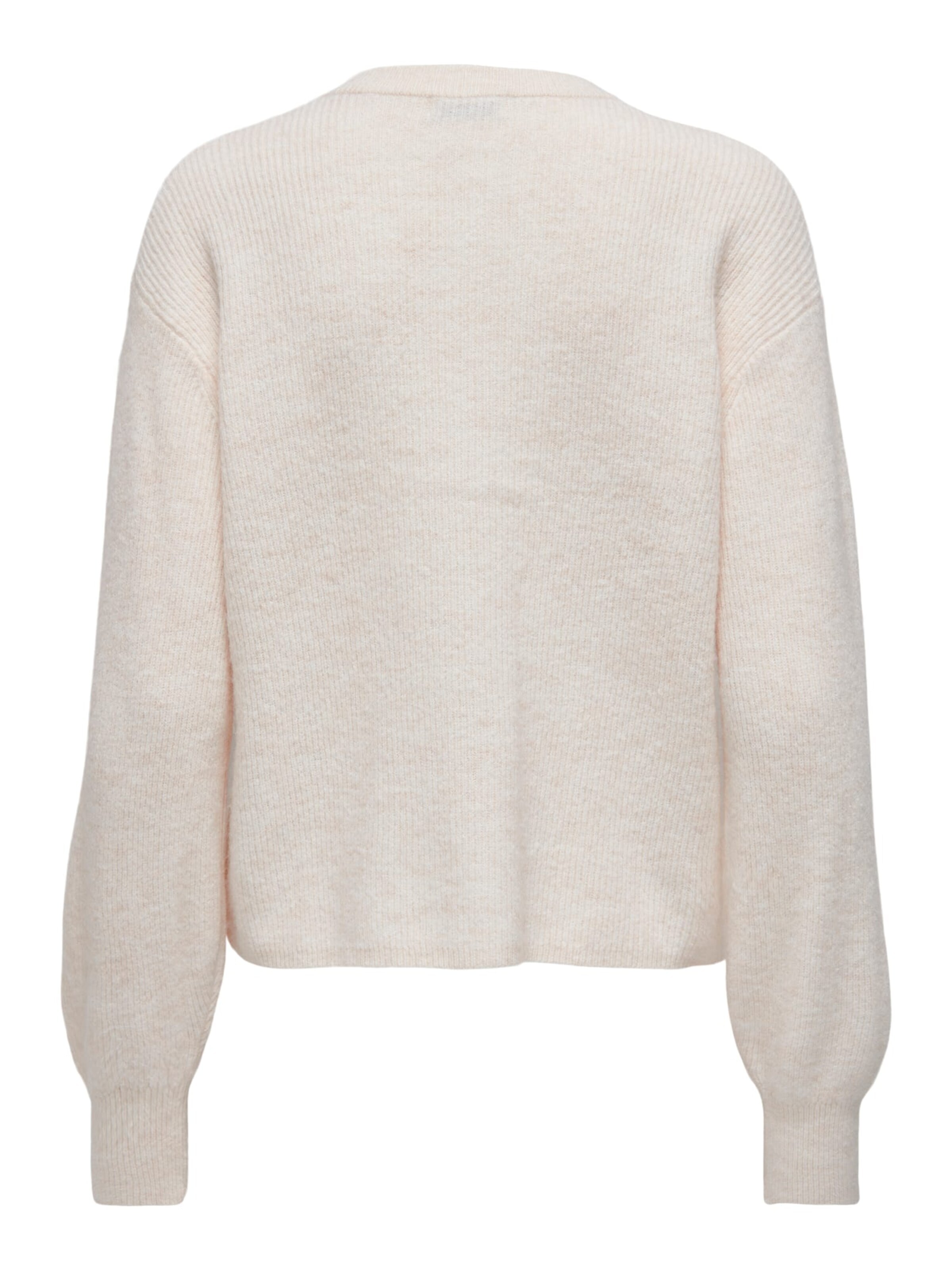 Jaqueline de Yong Knit cardigan 'Lumi' in White
