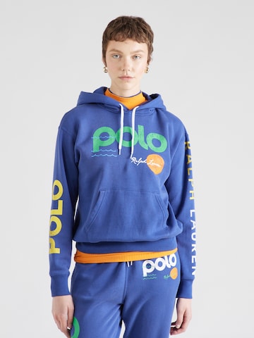 Polo Ralph Lauren Bluzka sportowa w kolorze niebieski: przód