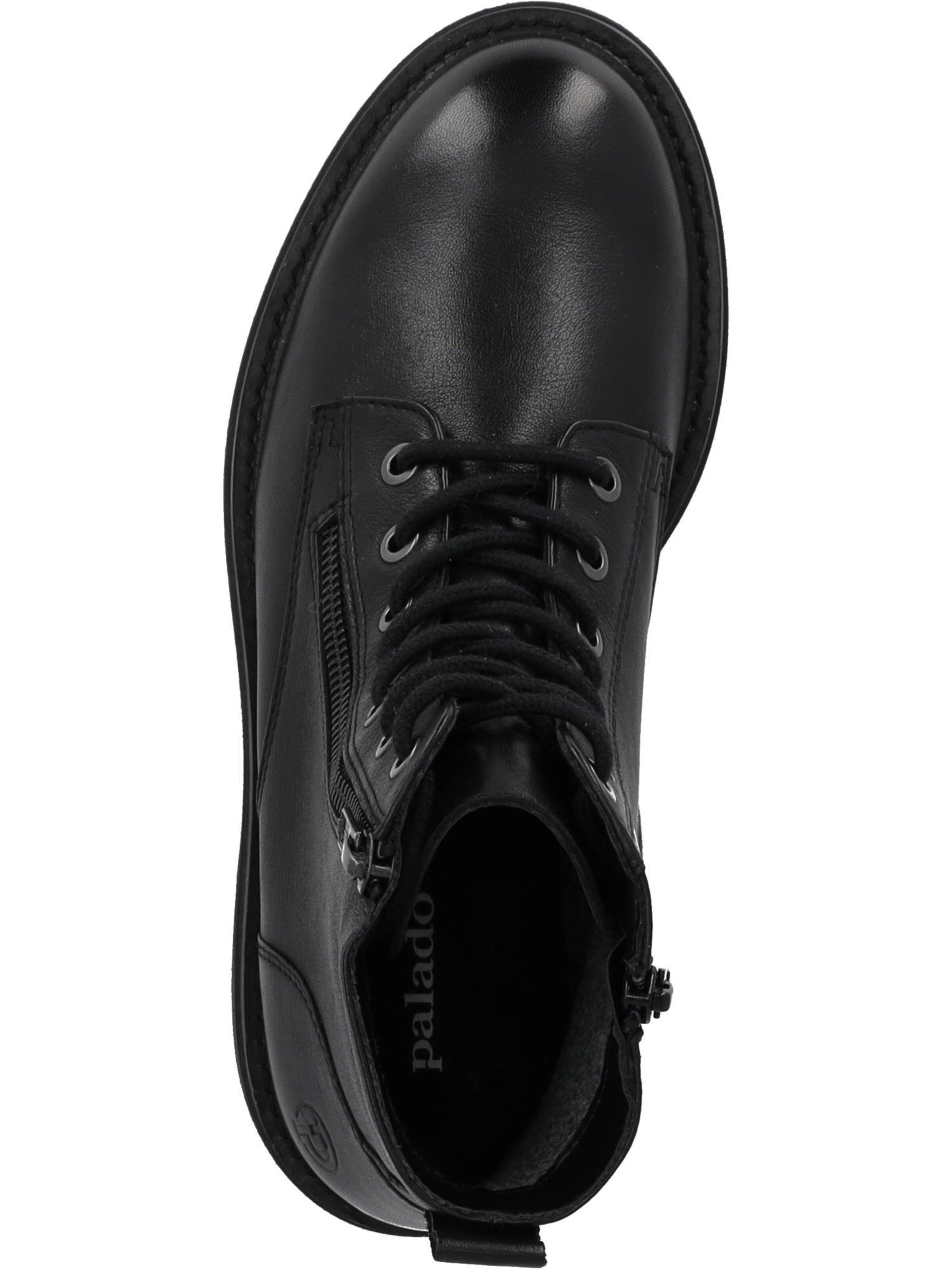 Bottines à lacets 'Ianbella' Palado en noir