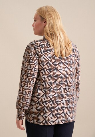 SEIDENSTICKER Bluse ' Schwarze Rose ' in Braun