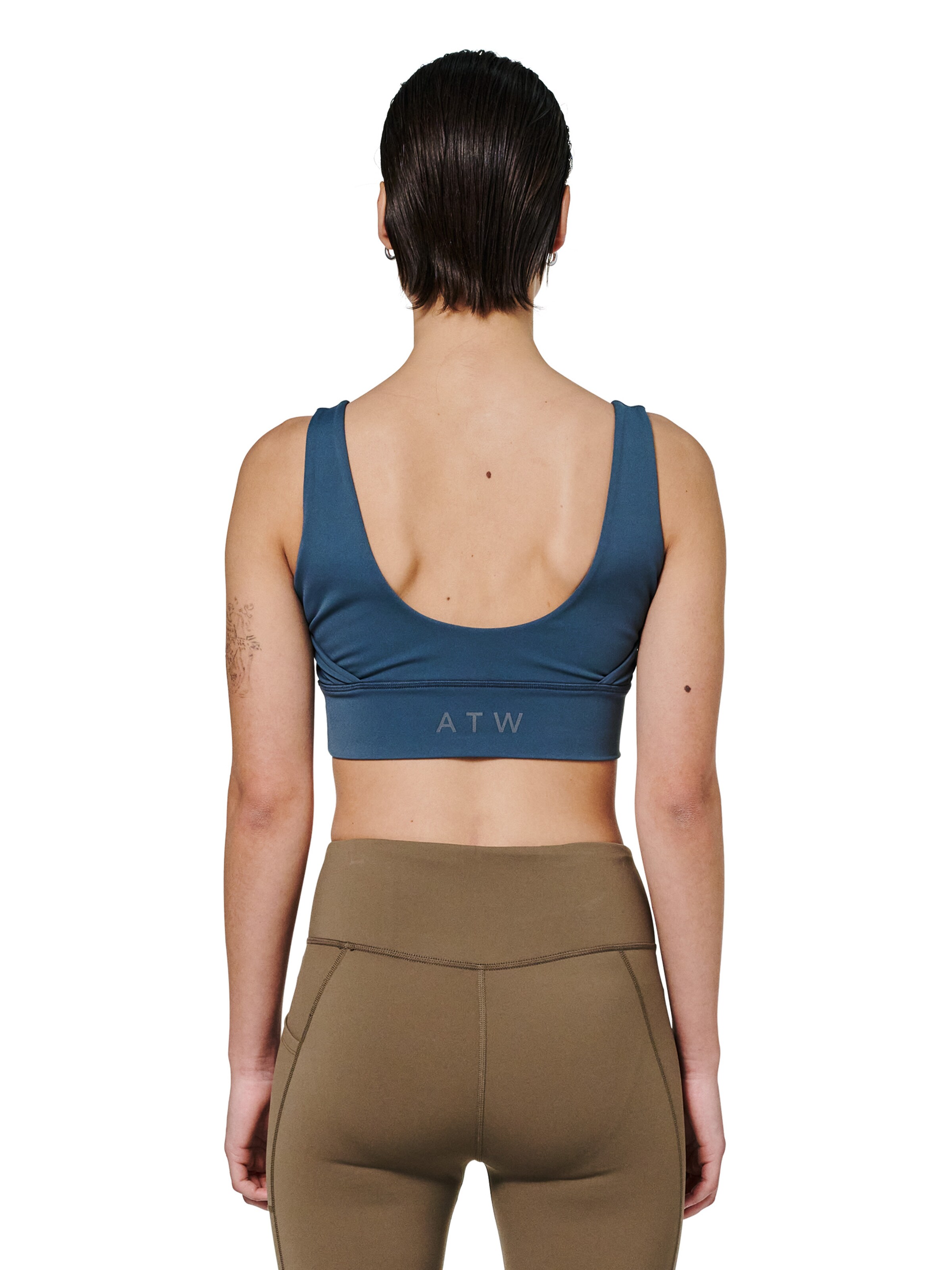 HALO Bustier Sporttop in Blau