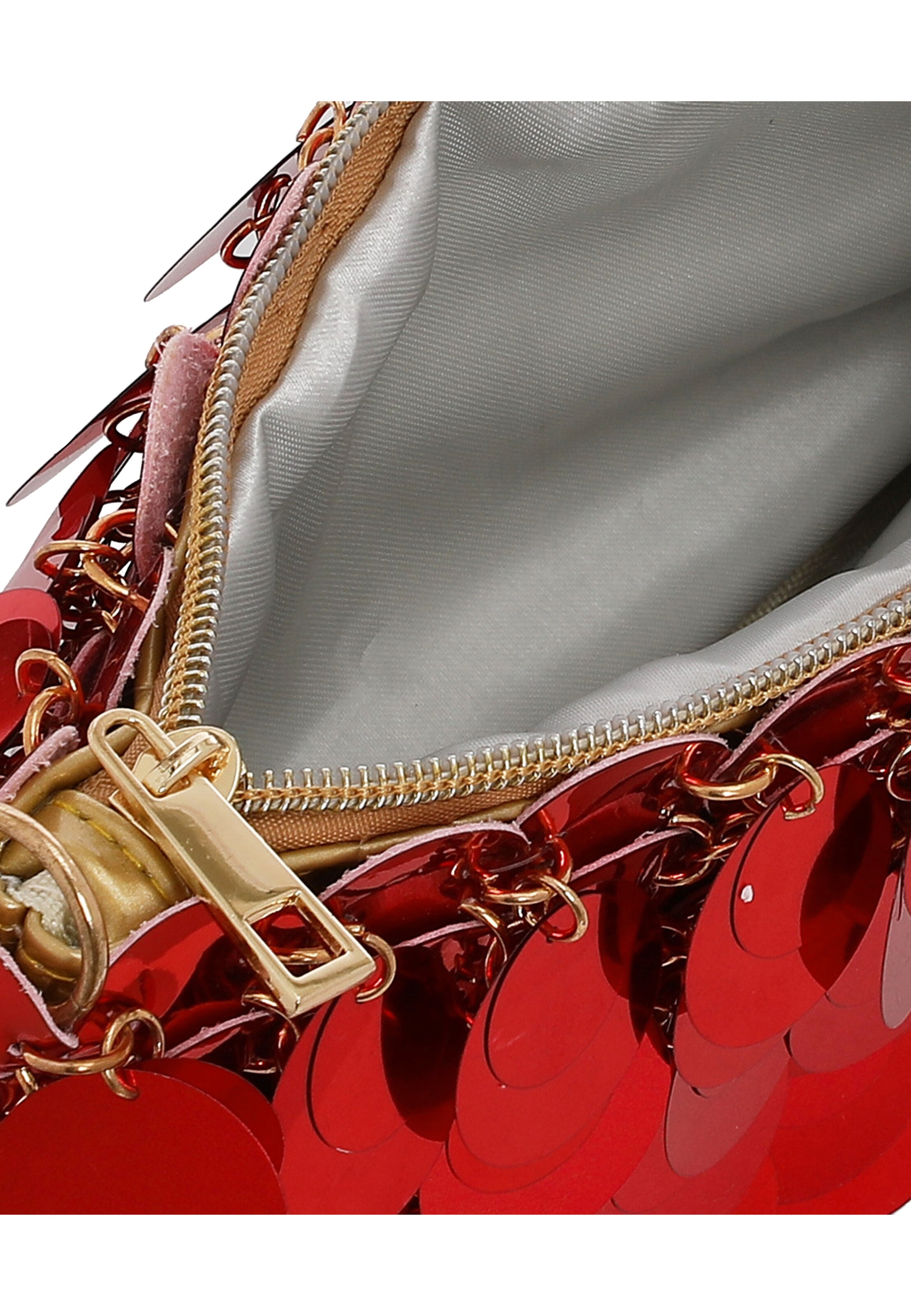 Koosh Clutch in Rood