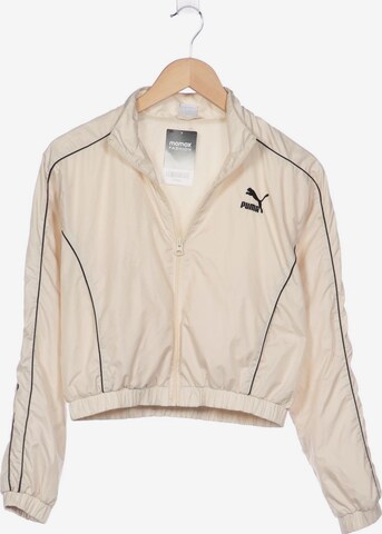 PUMA Jacket & Coat in S in White: front